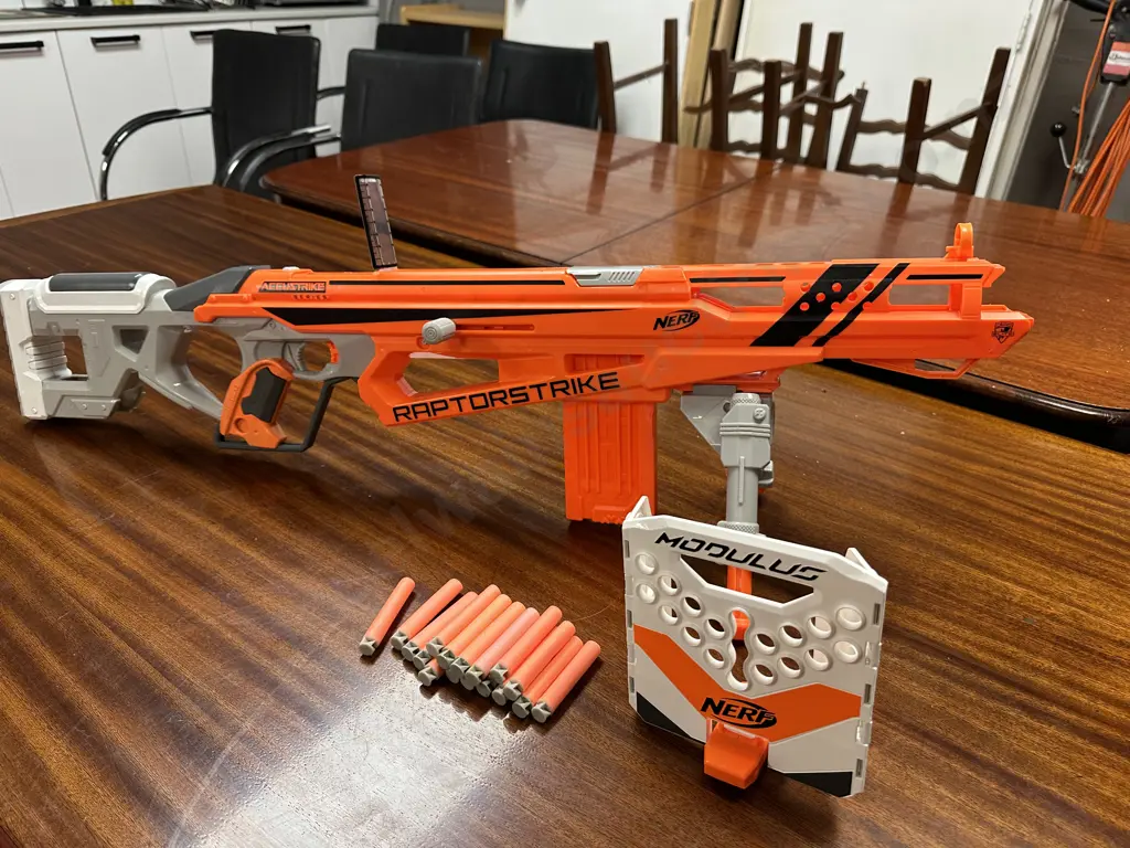 Nerf Accustrike Raptor Strike Modulus & Bullets With Nerf Jolt & Bullets Image 1++