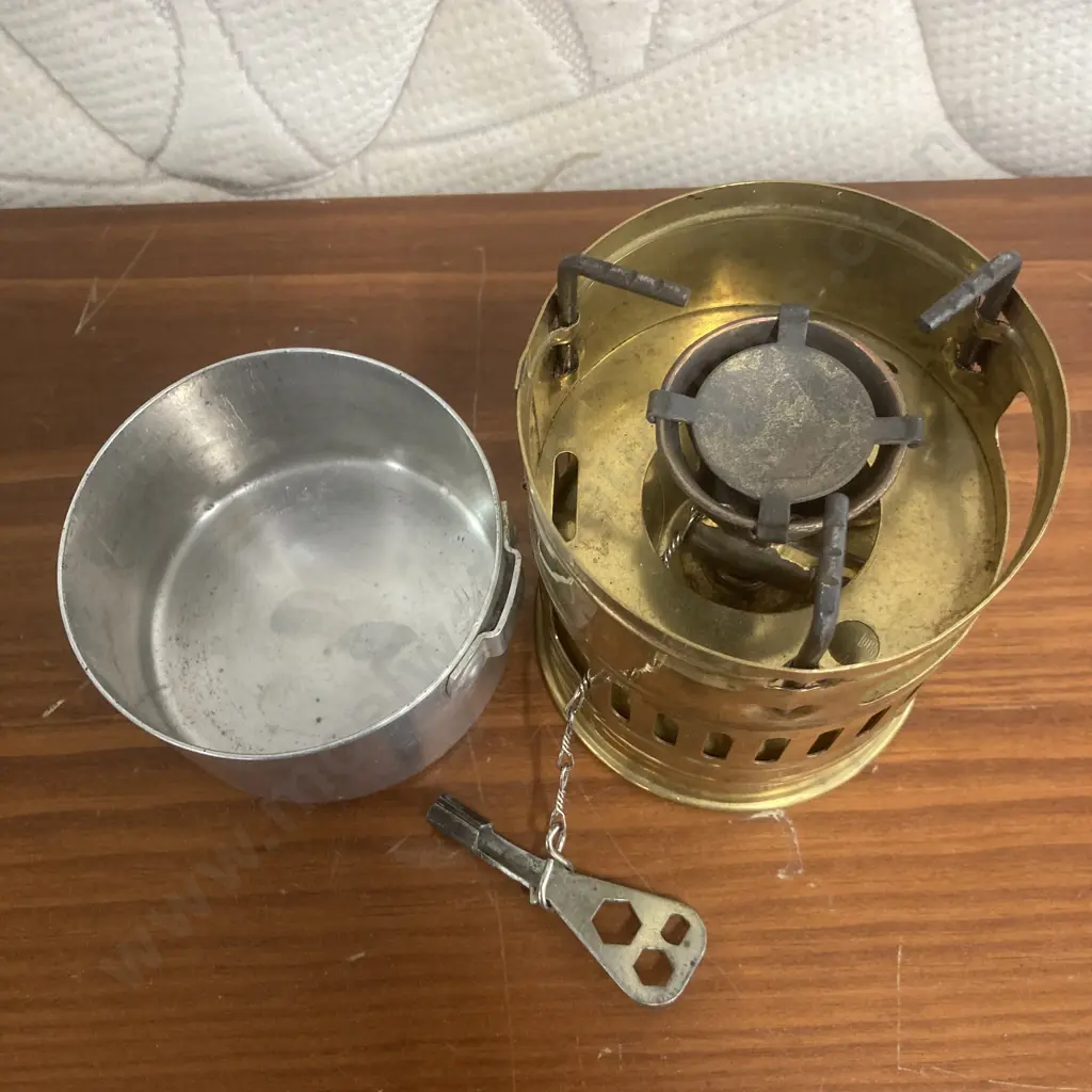 Optimus SVEA 123 White Spirits Camp Stove In Original Box, Missing Handle (New But Has Been Tested) Image 1++