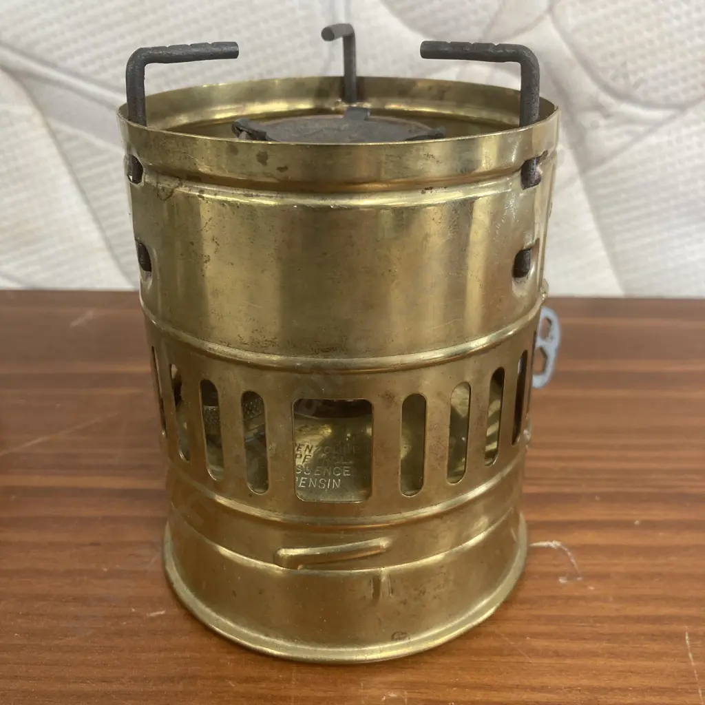 Optimus SVEA 123 White Spirits Camp Stove In Original Box, Missing Handle (New But Has Been Tested) Image 1++
