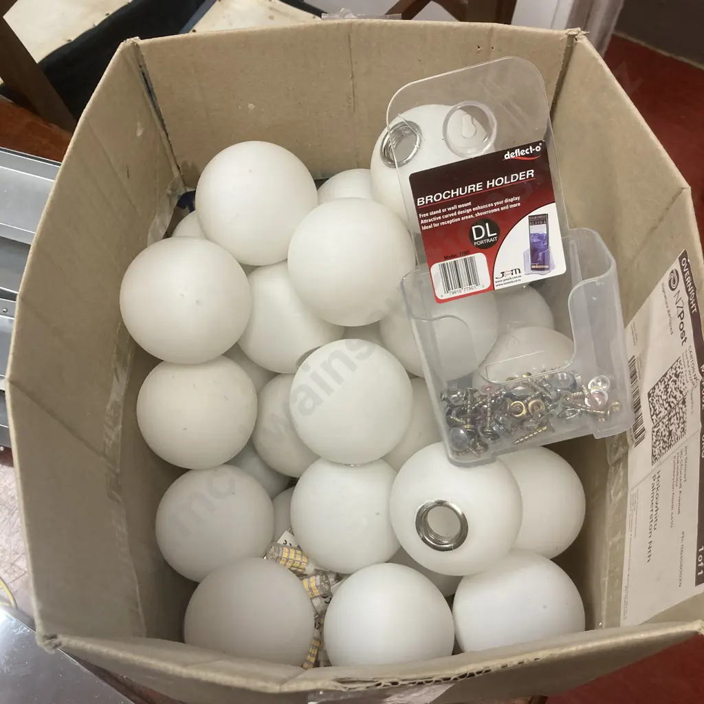 Lot of 8 x Belair Chrome 5 Light Vanity Lights (5W Led) & 6 x 90 x 120cm Mirrors Image 1++