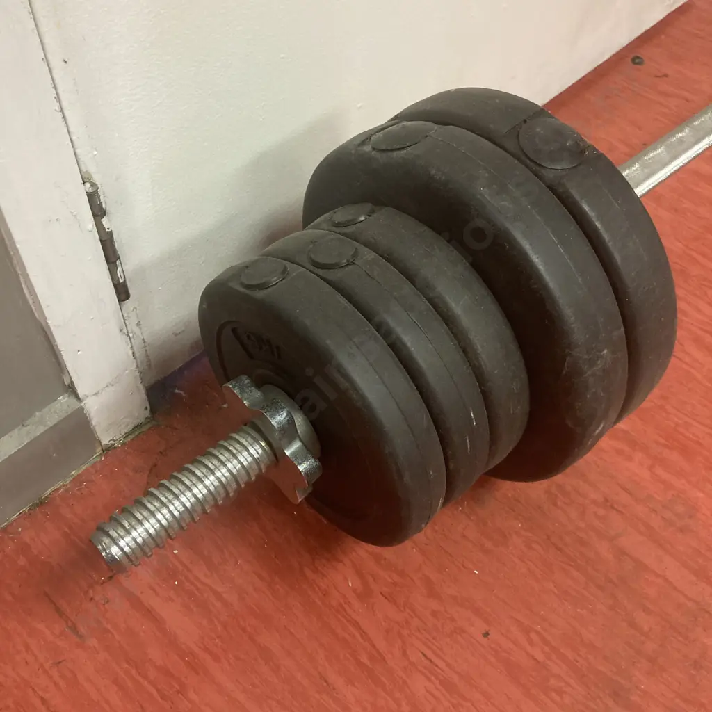 Weight Bar With 16Kg of Weights Image 1++