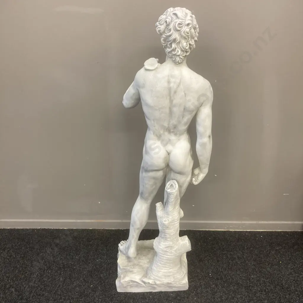 Michelangelo's David Sculpture, H1.18m, Resin Image 1++
