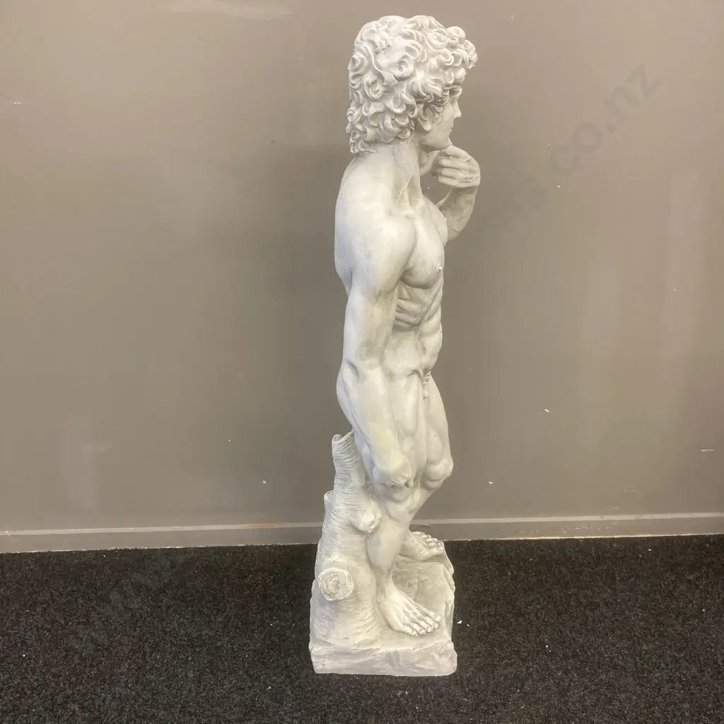 Michelangelo's David Sculpture, H1.18m, Resin Image 1++