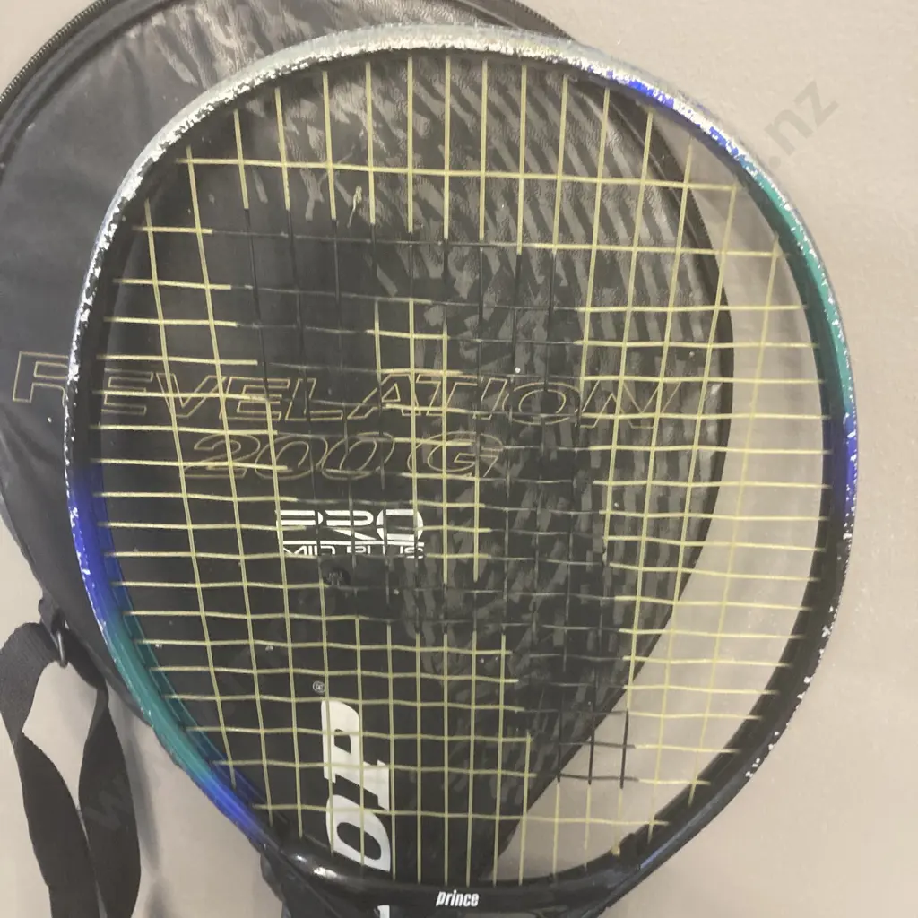 Babolat Tennis Balls, Logo Tennis Caps, Prince PowerPro Racquet, Dunlop Cover Etc Image 1++