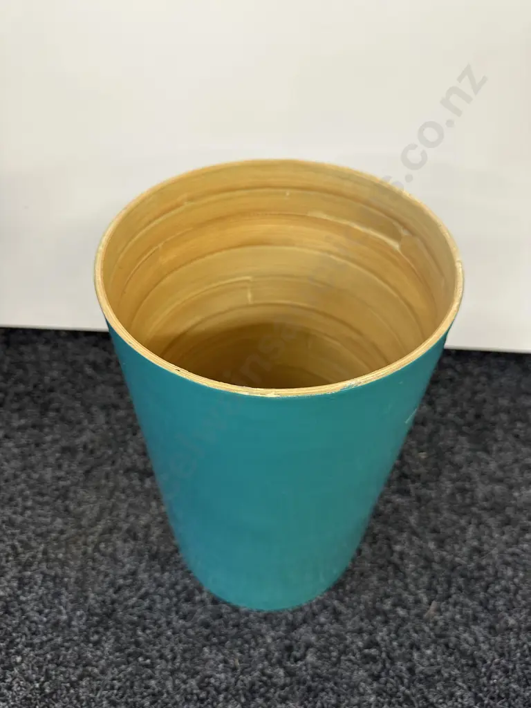 Teal Coated Vessel H35cm Image 1++
