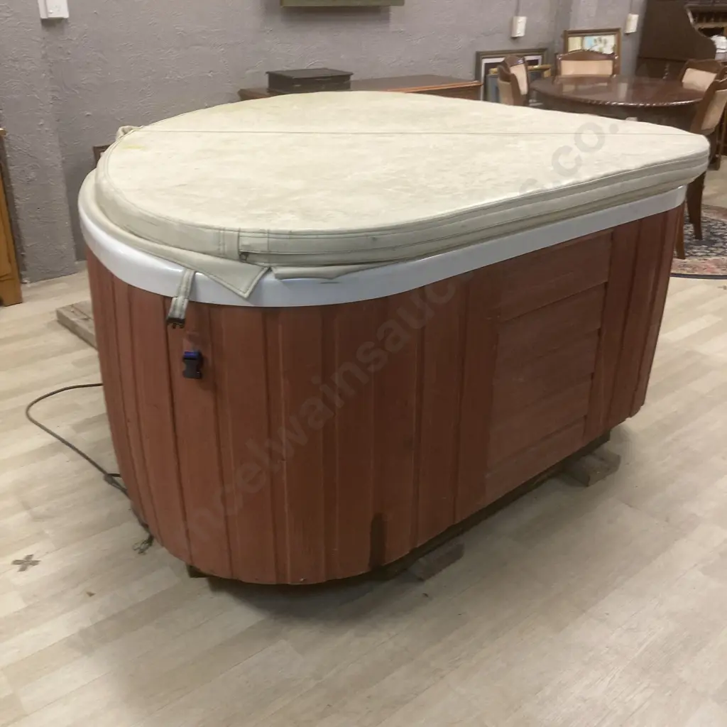 Hot Spring Spas Solana Spa With Owners Manual & Pool Cover, Model 23335, Purchased 9th August 2001 (Sold As Is Where Is) Image 1++