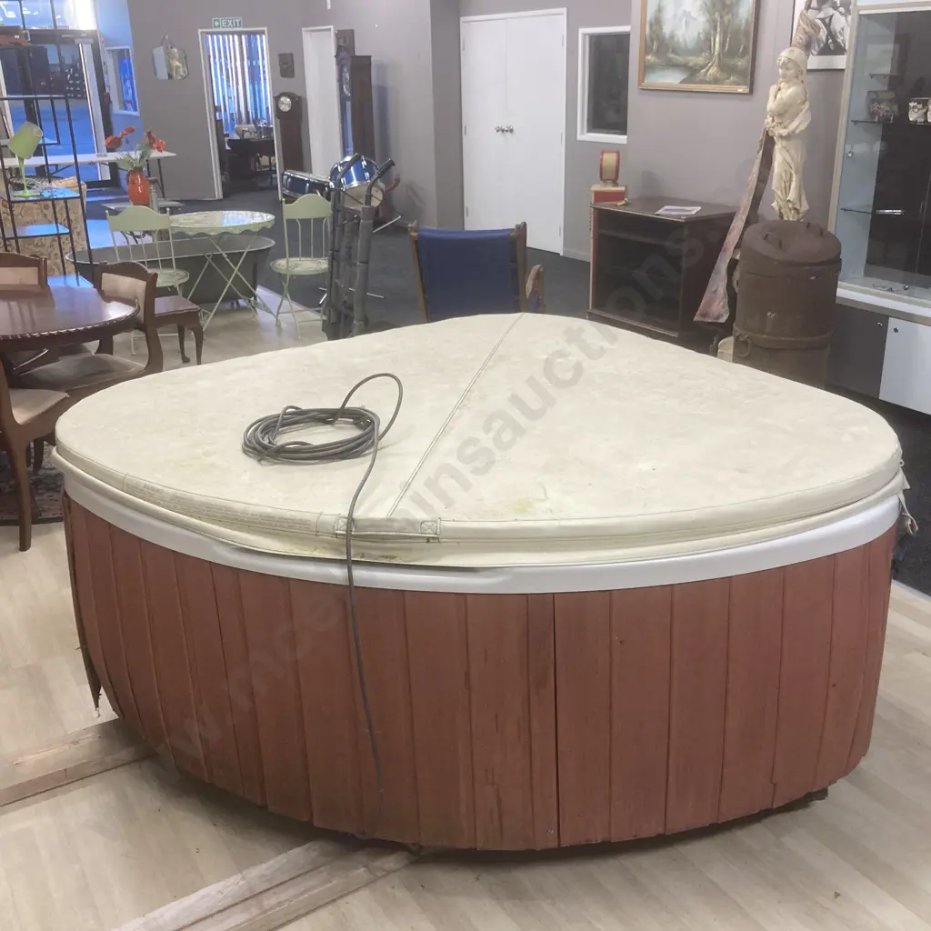 Hot Spring Spas Solana Spa With Owners Manual & Pool Cover, Model 23335, Purchased 9th August 2001 (Sold As Is Where Is) Image 1++