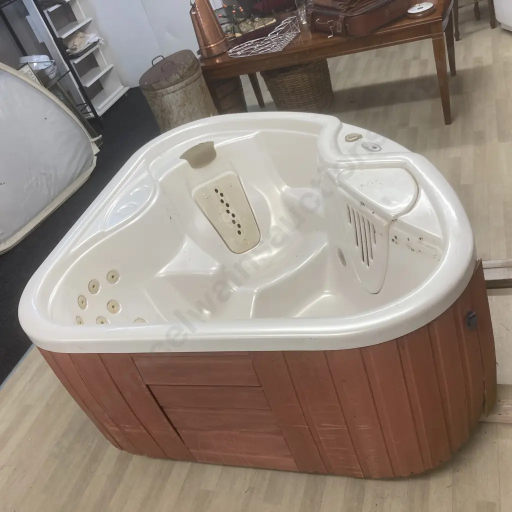Hot Spring Spas Solana Spa With Owners Manual & Pool Cover, Model 23335, Purchased 9th August 2001 (Sold As Is Where Is) Image 1++