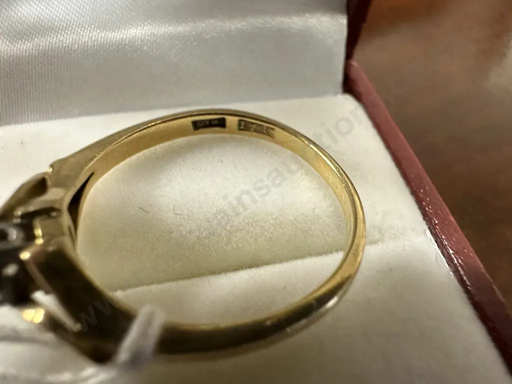 Vintage Solitaire Courtship Diamond Ring Stamped 9ct & CJ McCarthy Ltd Paperwork Dated 12th May 1967 Image 1++