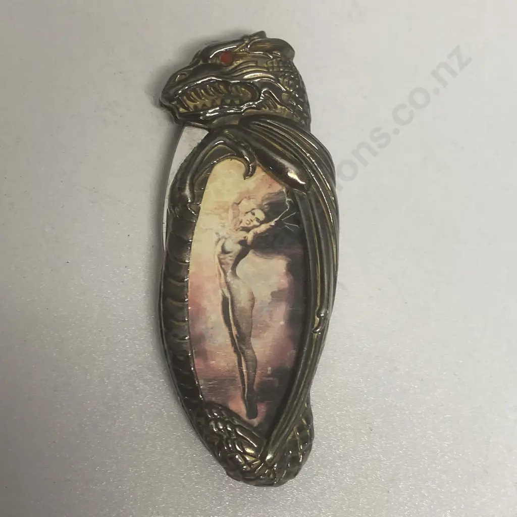 Fantasy Pocket Knife - King Stone Collection Image 1++
