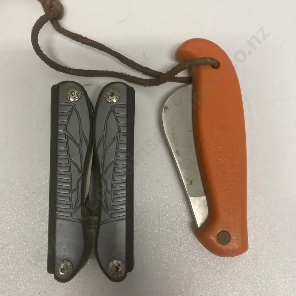 Ibberson Gardener, Orange Handle & Power Built Multi Tool Image 1++