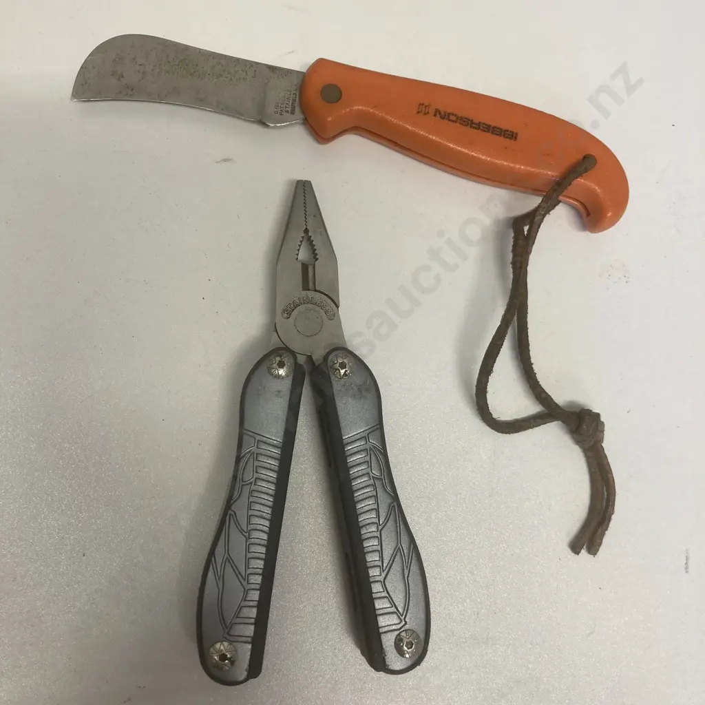 Ibberson Gardener, Orange Handle & Power Built Multi Tool Image 1++