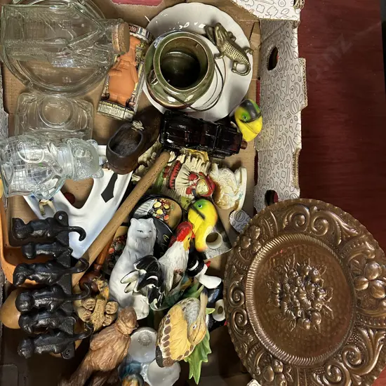 Box Lot China & Vintage Items