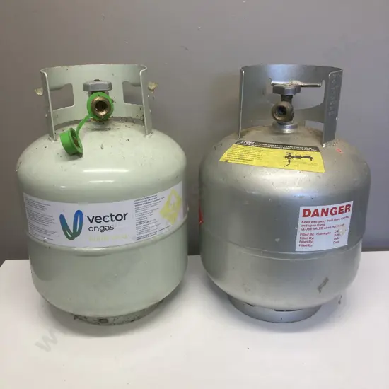 Pair of Gas Bottles