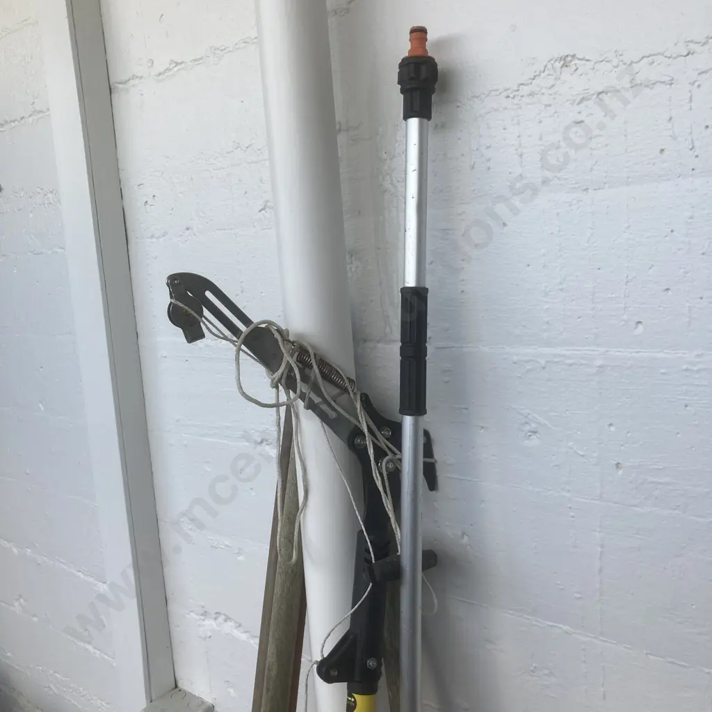Assorted Garden Tools, Washer, Axe, Rack, Forks, Shovel Etc Image 1++