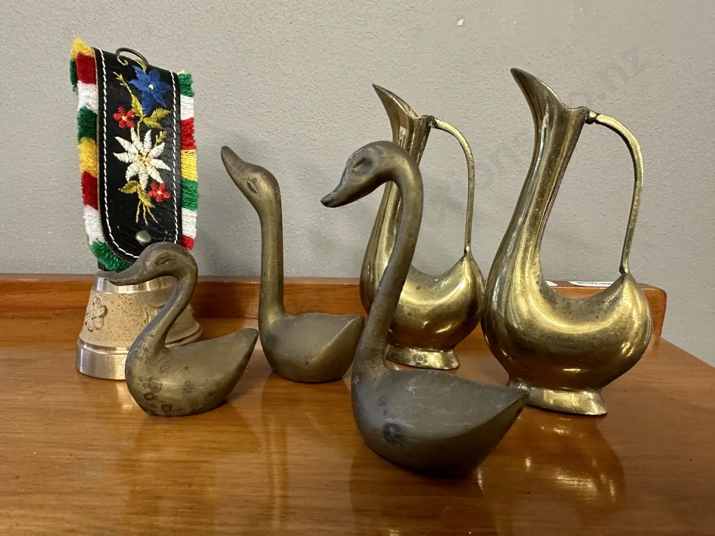 Selection of Brassware Including Bell Image 1++