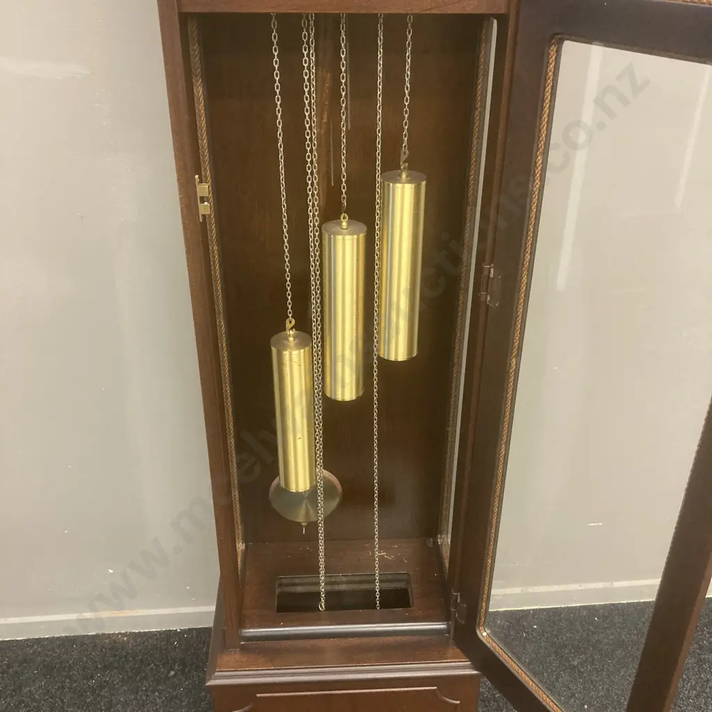 Tempus Fugit Longcase Grandfather Clock, H182cm Image 1++