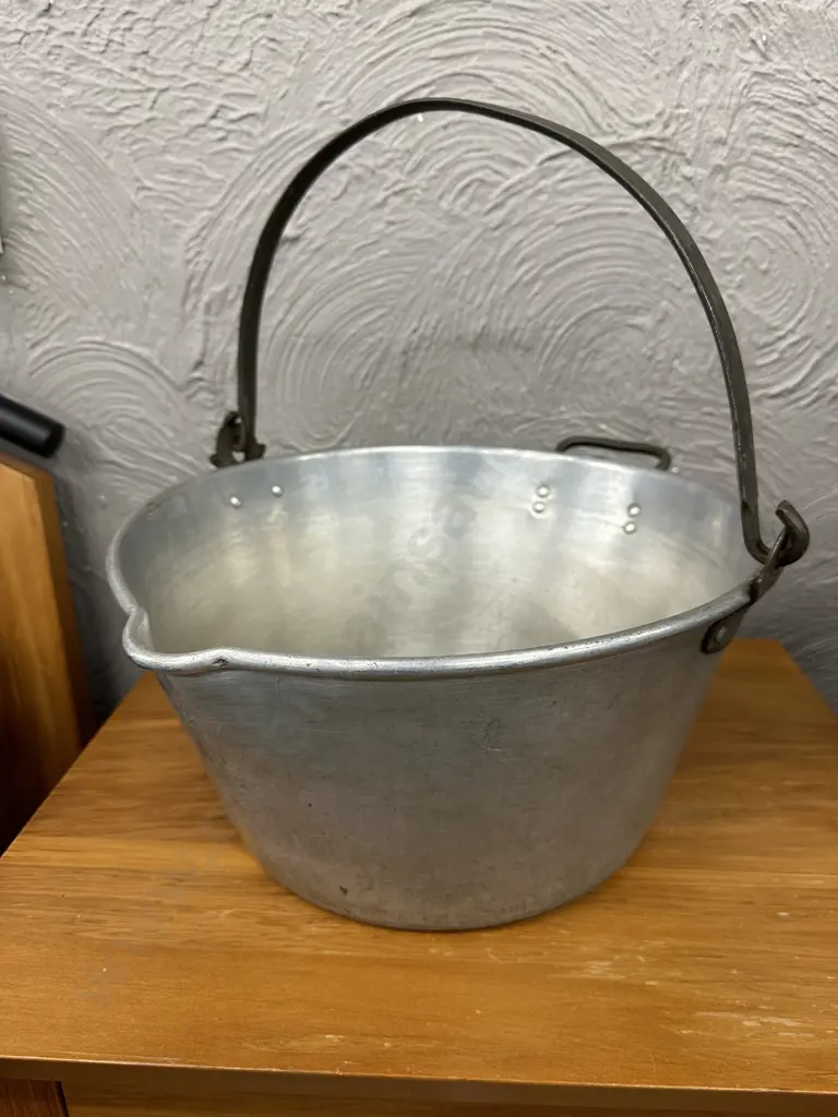 Vintage Preserving Pan With Handles Image 1++