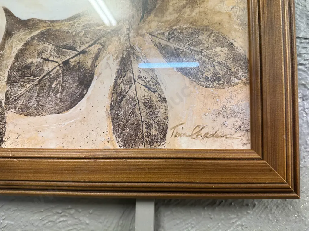 Wooden Framed Signed Print Image 1++