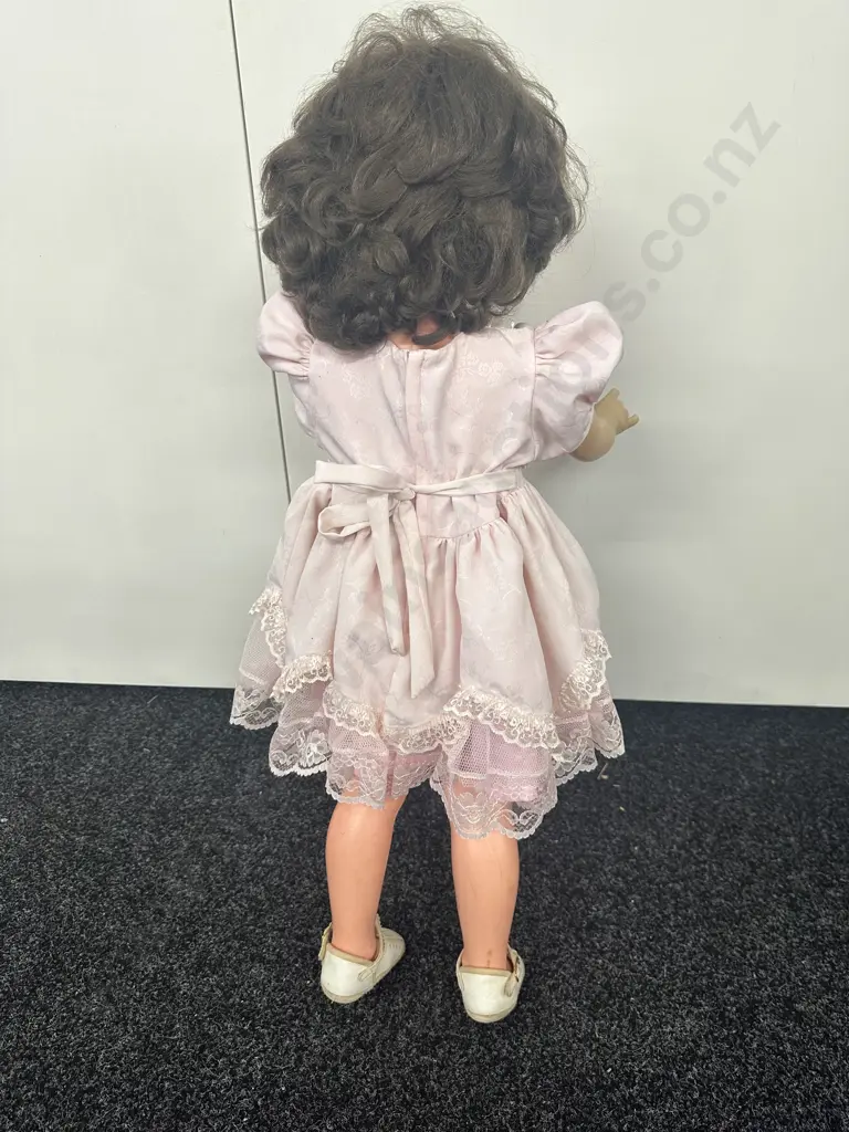 Vintage Doll -  78cm High, Open & Close Eyes, Voice Box A/F, Hard Plastic Image 1++
