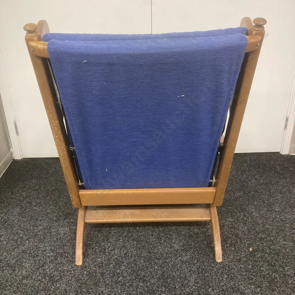 Mid Century Drexel Armchair, Wingback Design, Rocker Image 1++