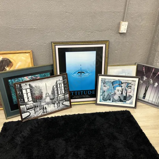 Large Selection of Artwork Including 'Attitude' Vision Etc