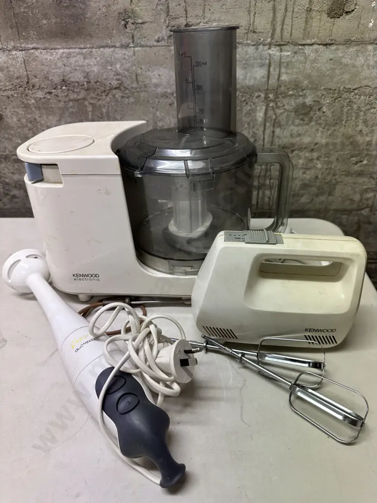 Kenwood Electronic Food processor, Hand Beater & Blender Image 1++