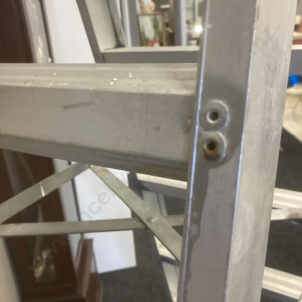 Lyte Aluminium Heavy Duty Ladder, H2.15m Image 1++