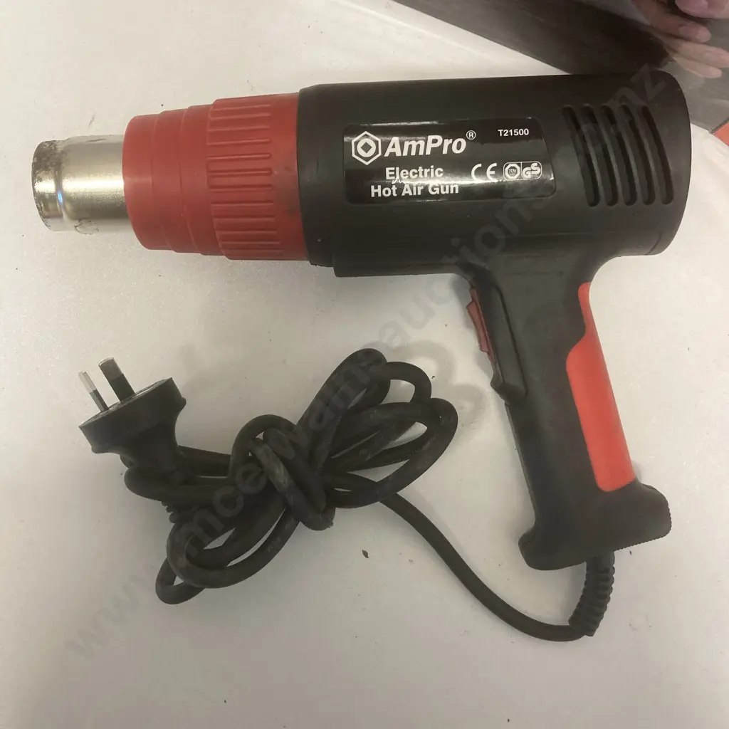 Ampro 2-Speed Electric Hot Air Gun, #T21500 Image 1++