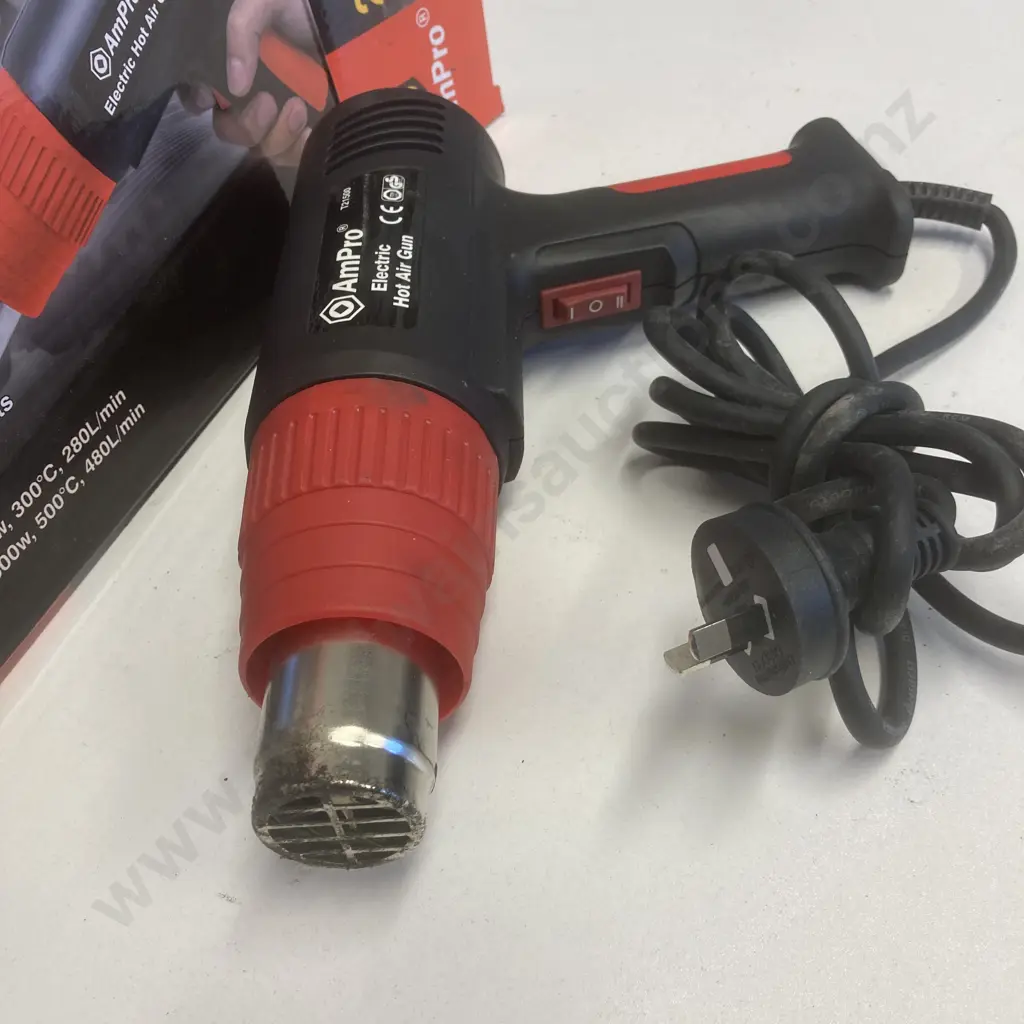 Ampro 2-Speed Electric Hot Air Gun, #T21500 Image 1++
