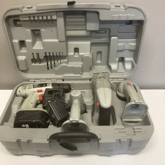 Predator 18V 4 Piece Tool Set In Case (Not Working)
