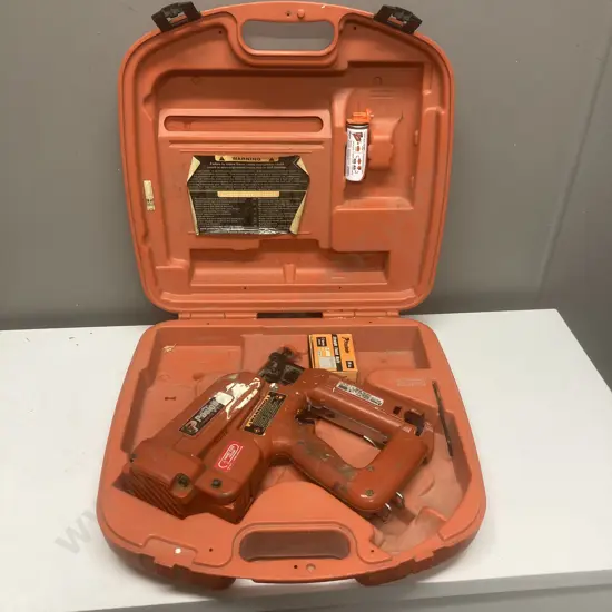Paslode Impulse Straight Finish Nailer In Case. No battery or charger