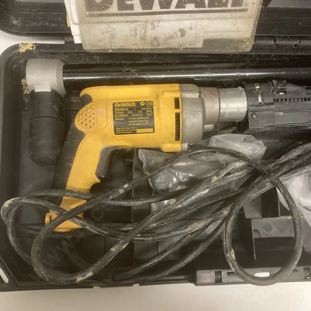 Dewalt Quick Drive With Drill DW266-XE In Case Image 1++