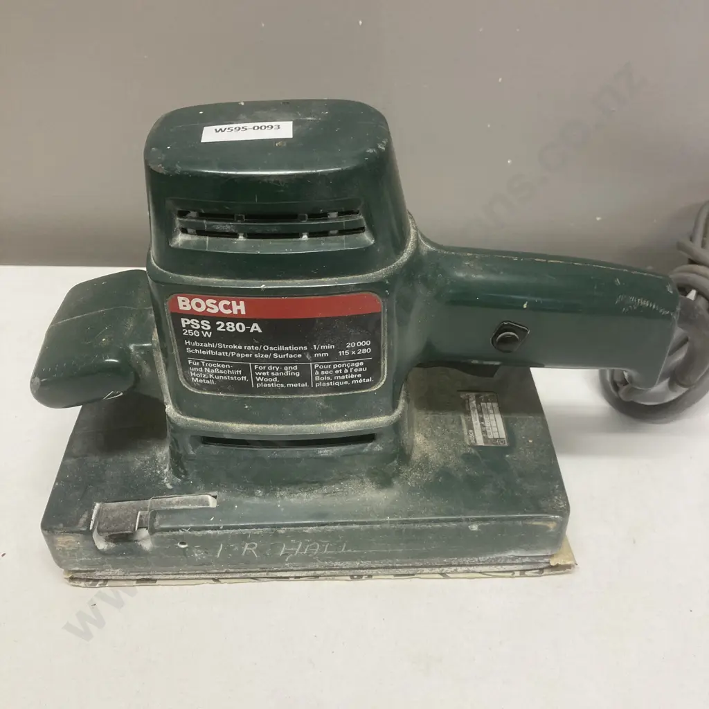 Bosch 250W Orbital Sander, Model PSS 280-A Image 1++