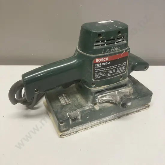 Bosch 250W Orbital Sander, Model PSS 280-A
