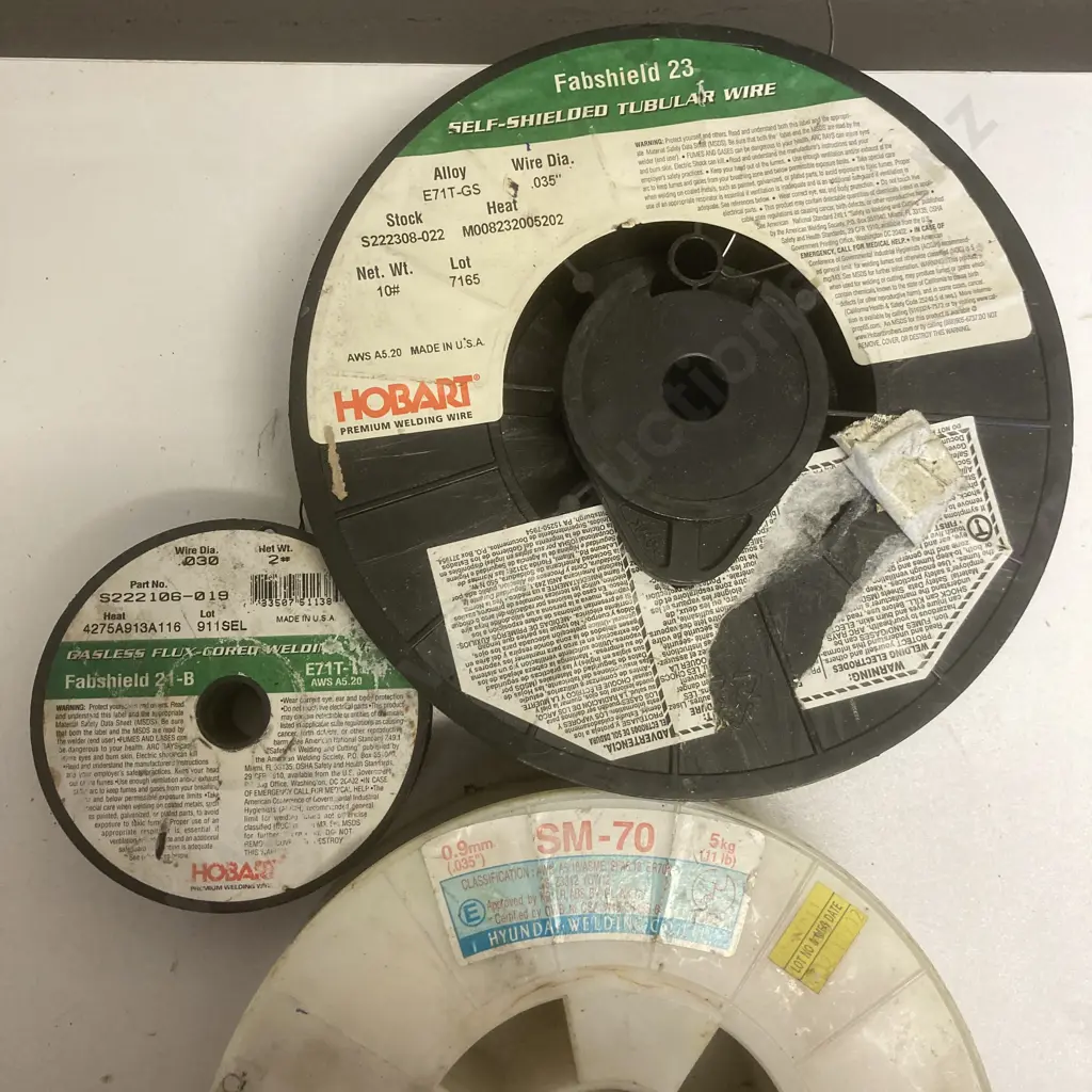 3 Part Rolls of Welding Wire Image 1++