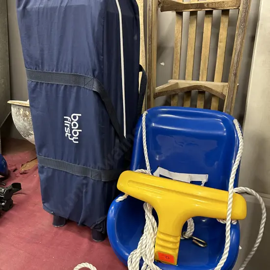 Baby First Porta Cot & Swing