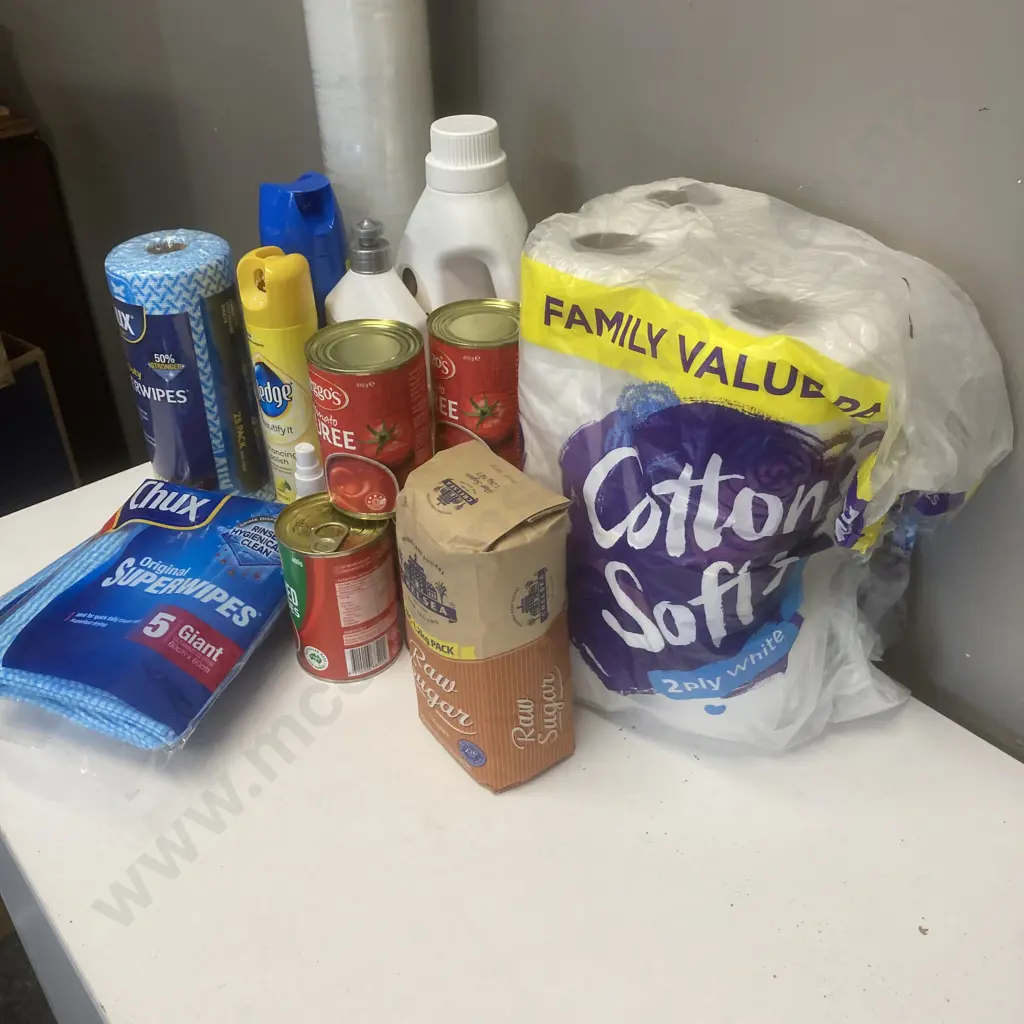 Box lot Food, Household Items Image 1++
