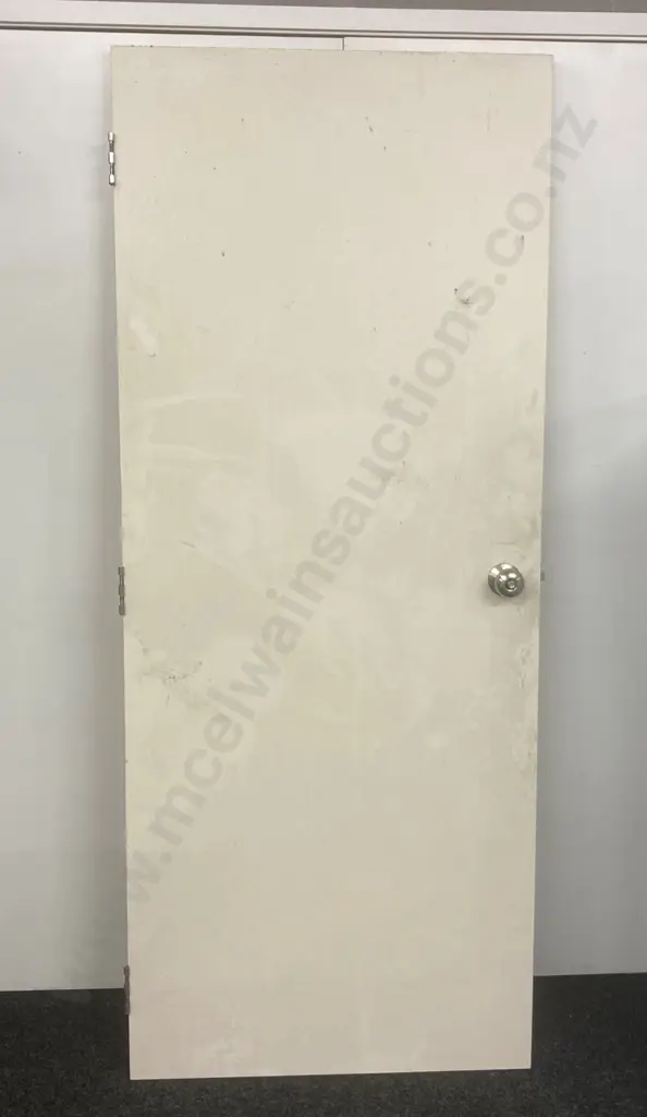 Door With Handle, H198 W81 D3.5cm Image 1++