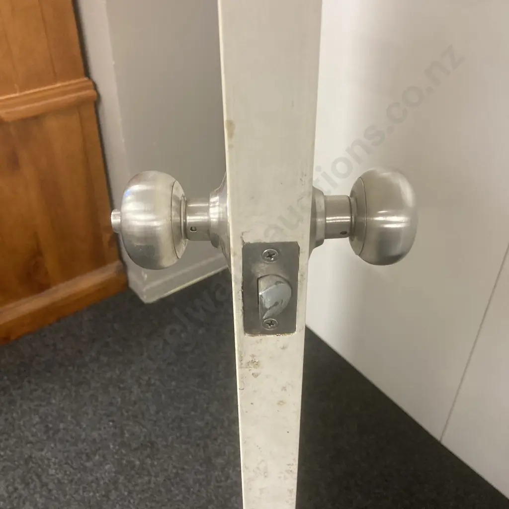 Door With Handle, H198 W81 D3.5cm Image 1++