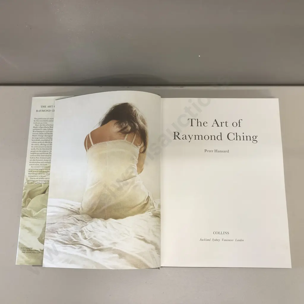 The Art of Raymond Ching; Paintings and Drawings1972-1979 Peter Hansard, Published by William Collins Auckland 1981 Image 1++
