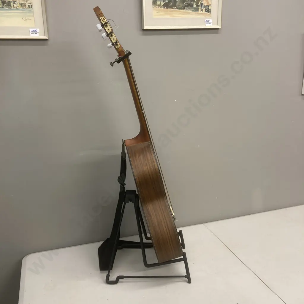 A Walden Natura N560 Classical Guitar Natural, Serial # 06A0150, With RockStand Guitar Stand & Bag Image 1++