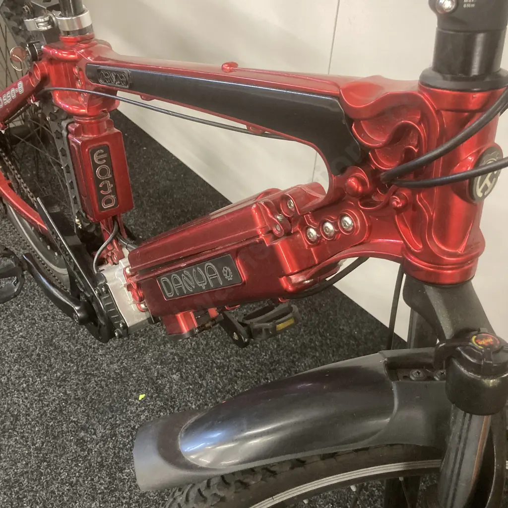 Danya Electric Bike With Charger, Metallic Red Colour, (Works But Could Need A Look At) Image 1++