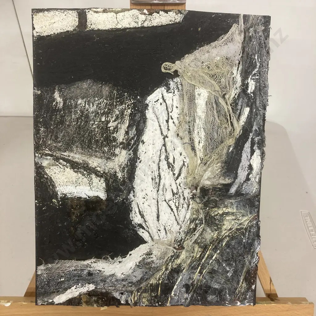Multi-Media Artwork by Esther Bryant-Lindsay Titled Carnage 4, 34 x 27cm Image 1++