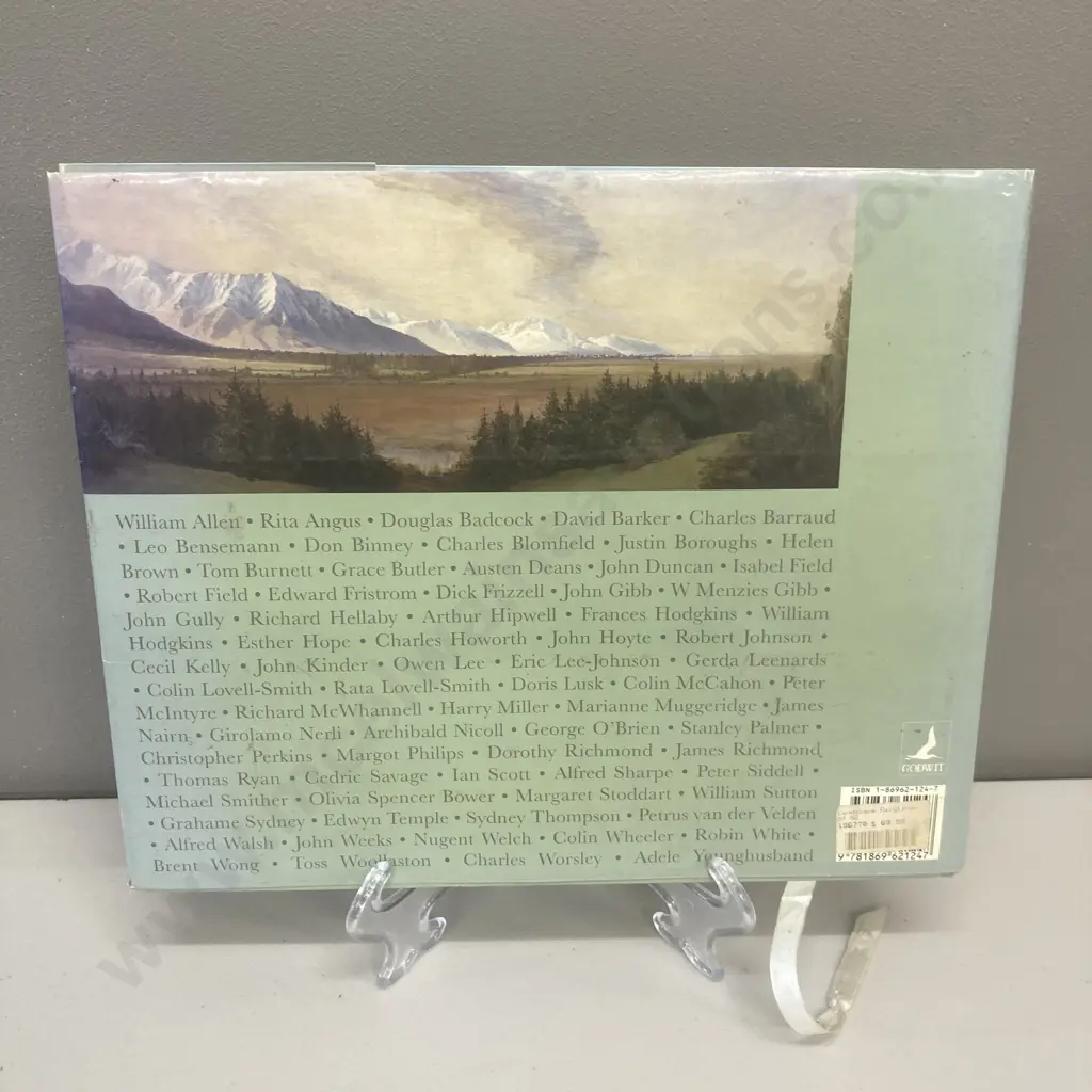 Landscape Paintings of New Zealand by Christopher Johnstone: 2006 Random House New Zealand, Hardcover With Dust Jacket Image 1++