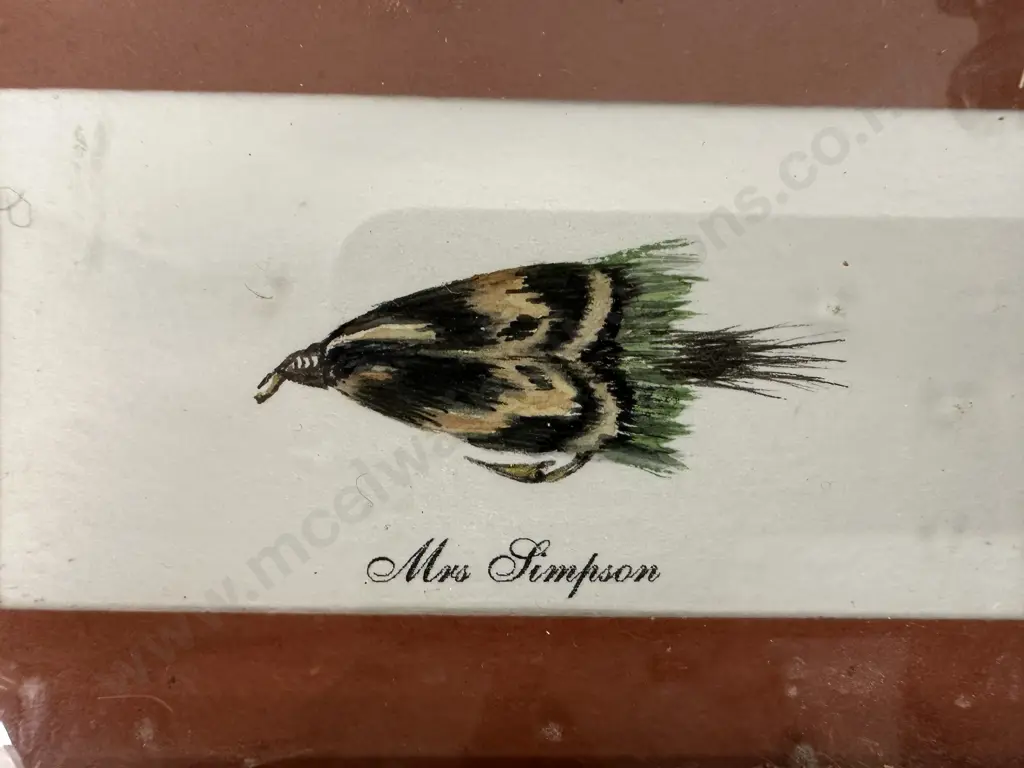 Framed Original Watercolours x 3. Mrs Simpson, Parsons Glory & Hamills Killer Image 1++