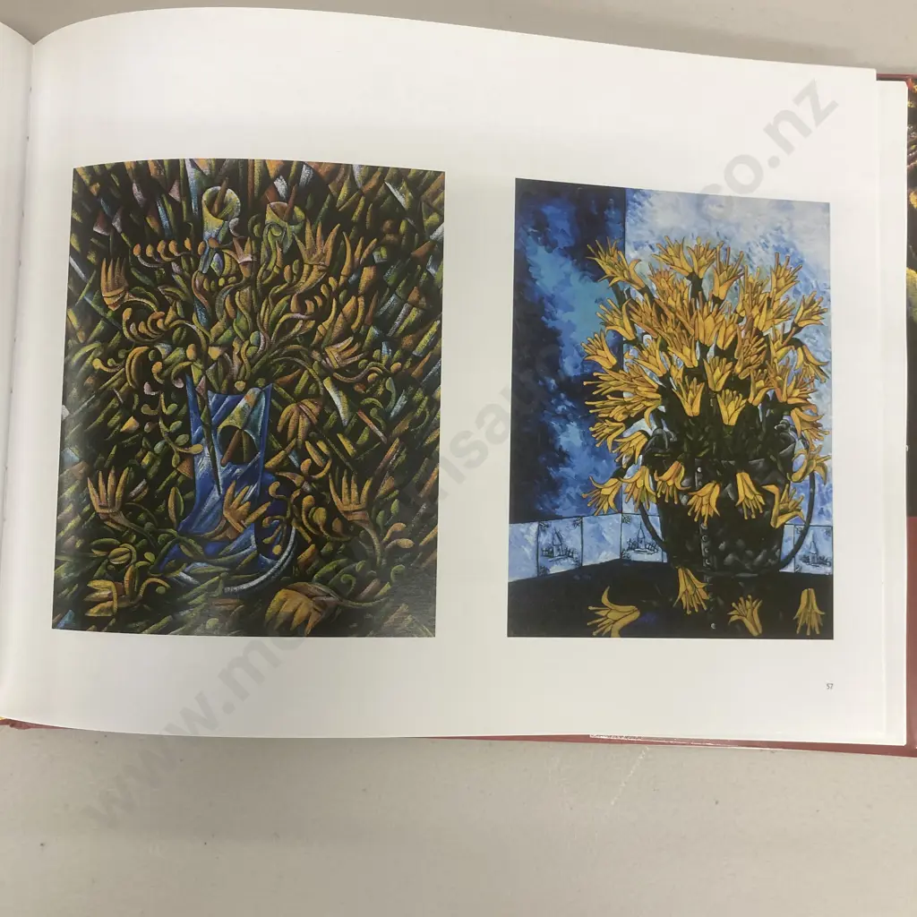 Wild Beast: The Art Of Dean Buchanan, Art NZ Today, The Kelliher (958/1000), Tichborne Flowers, NZ On Canvas Image 1++
