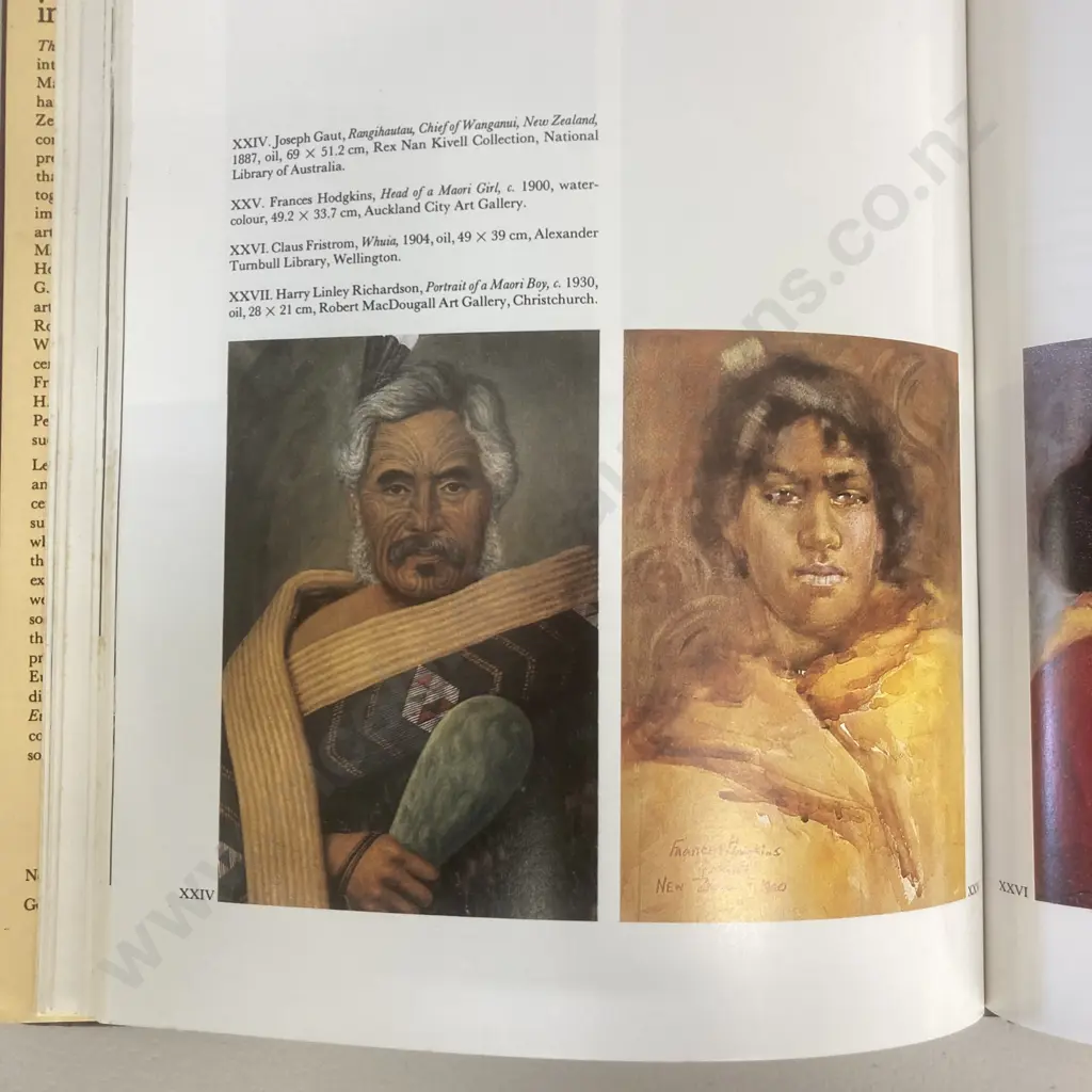 NZ Art Books. Maori In European Art, J.B.C. Hoyte, Margot Philips, Van der Velden, Brown & Keith Etc Image 1++