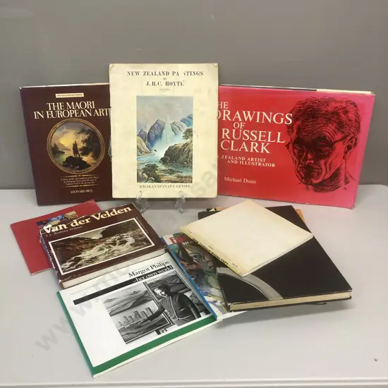 NZ Art Books. Maori In European Art, J.B.C. Hoyte, Margot Philips, Van der Velden, Brown & Keith Etc