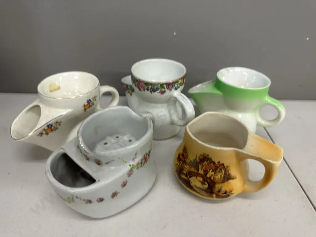 Selection of Shaving Mugs x 5, Royal Art Pottery Image 1++